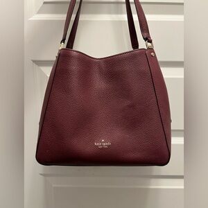 Kate Spade Purse in Burgundy color